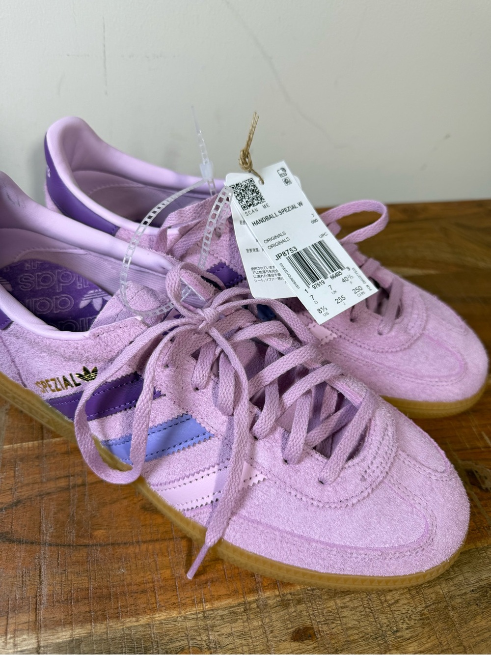 Adidas Purple rrHandball Spezial Exclusive Sneakers, Women’s 8.5 - Picture 2 of 6